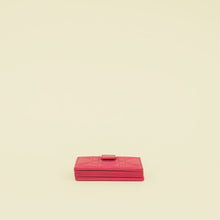 Christian Dior Pink Lady Dior 5 Gusset Card Holder