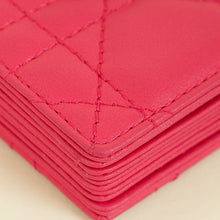 Christian Dior Pink Lady Dior 5 Gusset Card Holder