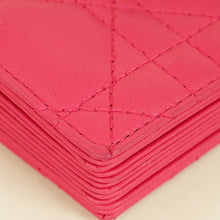 Christian Dior Pink Lady Dior 5 Gusset Card Holder