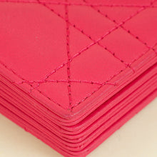 Christian Dior Pink Lady Dior 5 Gusset Card Holder