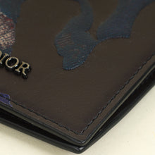 Christian Dior Bicolor By Peter Doig Camouflage Bifold Card Holder