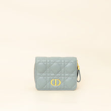 Christian Dior Cloud Blue Caro Scarlet Wallet