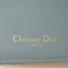 Christian Dior Cloud Blue Caro Scarlet Wallet