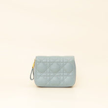 Christian Dior Cloud Blue Caro Scarlet Wallet