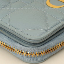 Christian Dior Cloud Blue Caro Scarlet Wallet