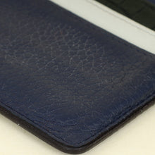 Christian Dior Navy Blue Lady Dior Card Holder