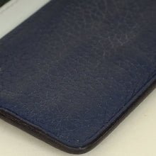 Christian Dior Navy Blue Lady Dior Card Holder