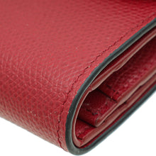 Christian Dior Red Saddle Lotus Wallet