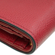 Christian Dior Red Saddle Lotus Wallet
