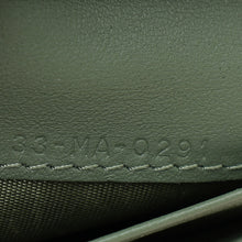 Christian Dior Green Mini Lady Dior Wallet