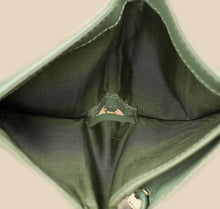 Christian Dior Green Mini Lady Dior Wallet