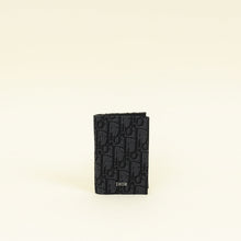 Christian Dior Black Oblique Vertical Wallet