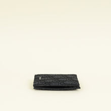Christian Dior Black Oblique Vertical Wallet