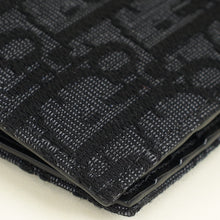 Christian Dior Black Oblique Vertical Wallet
