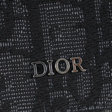 Christian Dior Black Oblique Vertical Wallet