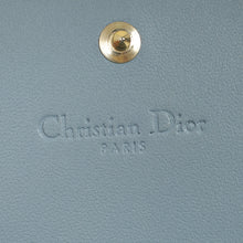 Christian Dior Grey Mini Lady Dior Gardenia Wallet