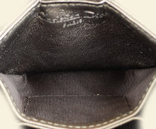 Christian Dior Metallic Dark Olive Lady Dior 5 Gusset Card Holder