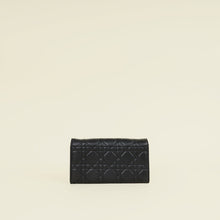Christian Dior Black New Lock Chain Wallet
