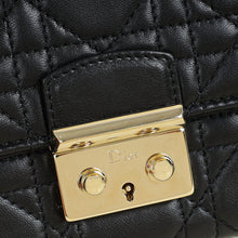 Christian Dior Black New Lock Chain Wallet
