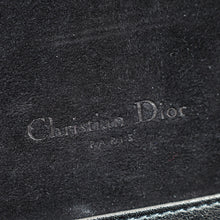 Christian Dior Metallic Asphalt Lady Dior Chain Pouch Clutch