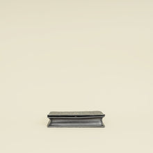 Christian Dior Metallic Asphalt Lady Dior Chain Pouch Clutch