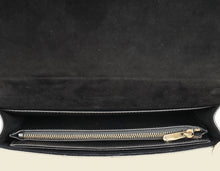 Christian Dior Metallic Asphalt Lady Dior Chain Pouch Clutch
