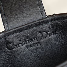 Christian Dior Black Lady Dior 5 Gusset Card Holder