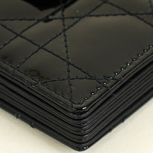 Christian Dior Black Lady Dior 5 Gusset Card Holder