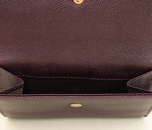 Christian Dior Dark Violet CD Leather Wallet