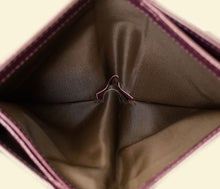 Christian Dior Dark Violet CD Leather Wallet