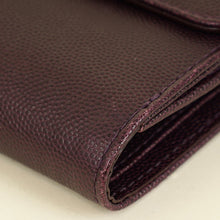 Christian Dior Dark Violet CD Leather Wallet