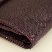 Christian Dior Dark Violet CD Leather Wallet