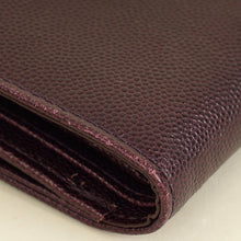 Christian Dior Dark Violet CD Leather Wallet