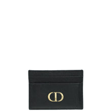 Christian Dior Black 30 Montaigne Card Holder