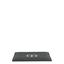 Christian Dior Black 30 Montaigne Card Holder