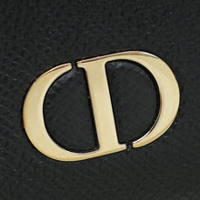 Christian Dior Black 30 Montaigne Card Holder