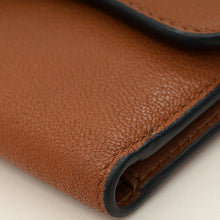 Christian Dior Brown Saddle Lotus Wallet