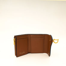 Christian Dior Brown Saddle Lotus Wallet