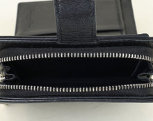 Christian Dior Black Cannage Lady Dior French Wallet