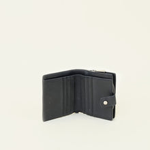 Christian Dior Black Cannage Lady Dior French Wallet
