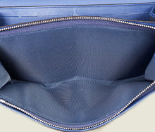 Christian Dior Blue Diorissimo Rencontre Chain Wallet