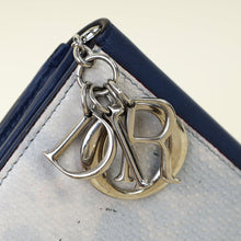 Christian Dior Blue Diorissimo Rencontre Chain Wallet