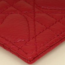 Christian Dior Red Dioramour Dior Caro Freesia Card Holder