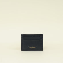 Christian Dior Navy Blue Oblique 30 Montaigne Freesia Card Holder