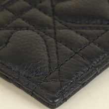 Christian Dior Black Dioramour Dior Caro Freesia Card Holder