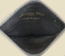 Christian Dior Black Dioramour Dior Caro Freesia Card Holder