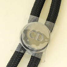 Christian Dior Black Vertical Card Holder W/ Strap
