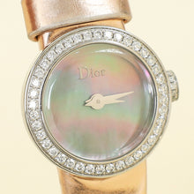 Christian Dior Stainless Steel La D De Diamond MOP Quartz Movement 19mm Watch