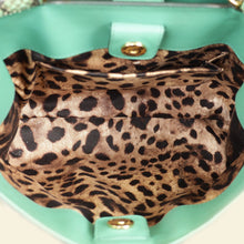 Dolce & Gabbana Green Python Sicily Shopper Medium Bag