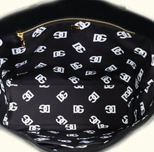 Dolce & Gabbana Black DG Logo Tote Bag